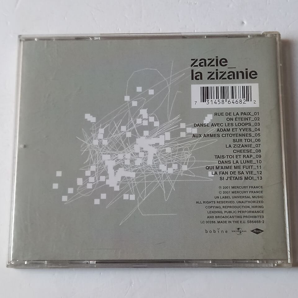 ZAZIE – LA ZIZANIE (2001) - CD 2.EL