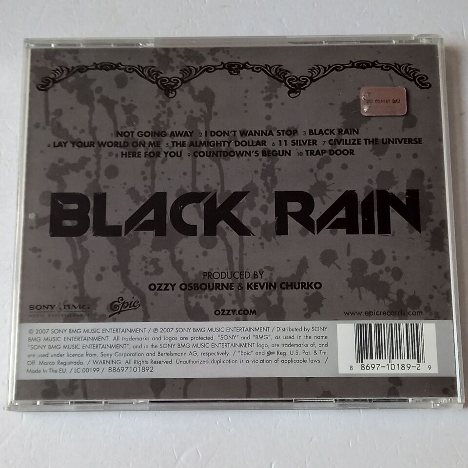OZZY OSBOURNE – BLACK RAIN (2007) - CD 2.EL
