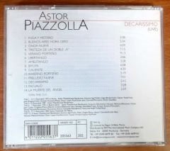ASTOR PIAZZOLLA - DECARISSIMO / LIVE - CD 2.EL