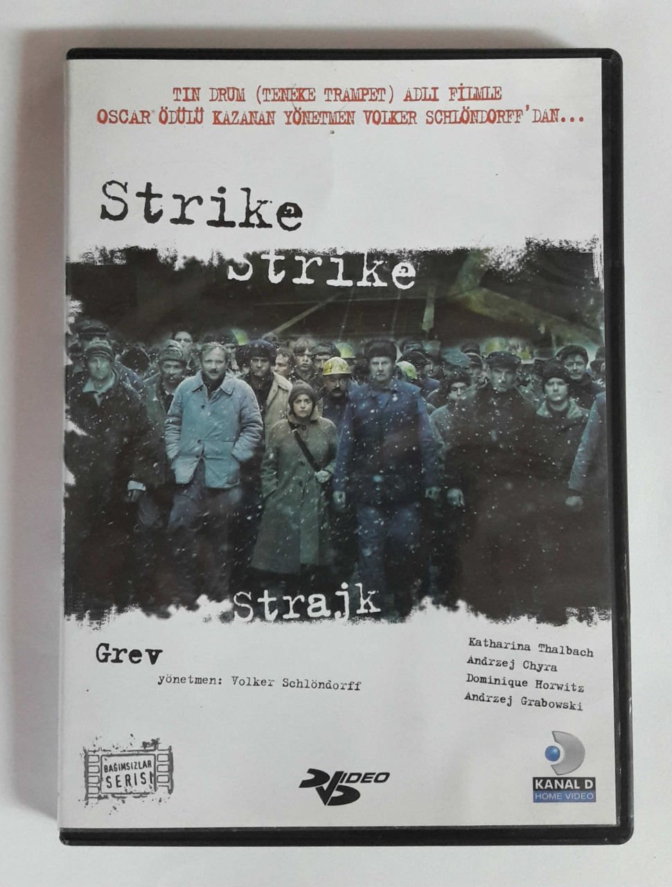 STRIKE - GREV - STRAJK - VOLKER SCHLÖNDORFF - DVD 2.EL