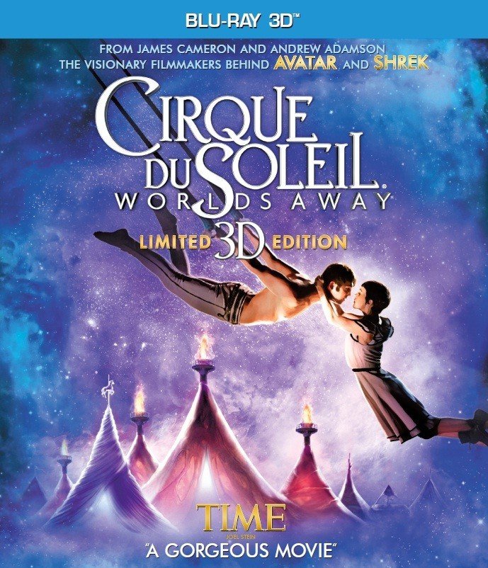 CIRQUE DU SOLEIL WORLDS AWAY - 3D BLU-RAY 2.EL