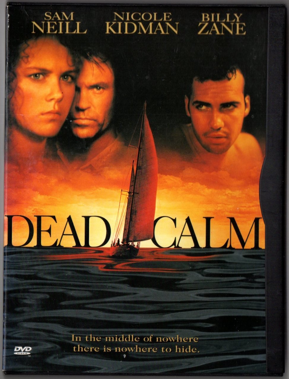 DEAD CALM - SAM NEILL - NICOLE KIDMAN - SNAPCASE DVD 2.EL