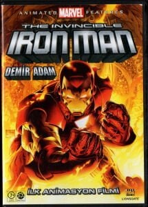 THE INVINCIBLE IRON MAN - DEMİR ADAM - MARVEL ANİMASYONU - DVD 2.EL