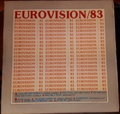 EUROVISION 83 (OFRA HAZA, CAROLA...) - PLAK 2.EL YERLİ BASKI