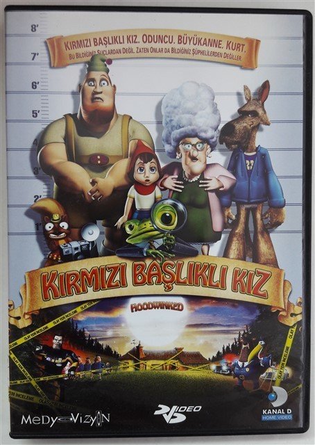 KIRMIZI BAŞLIKLI KIZ - HOODWINKED - DVD 2.EL