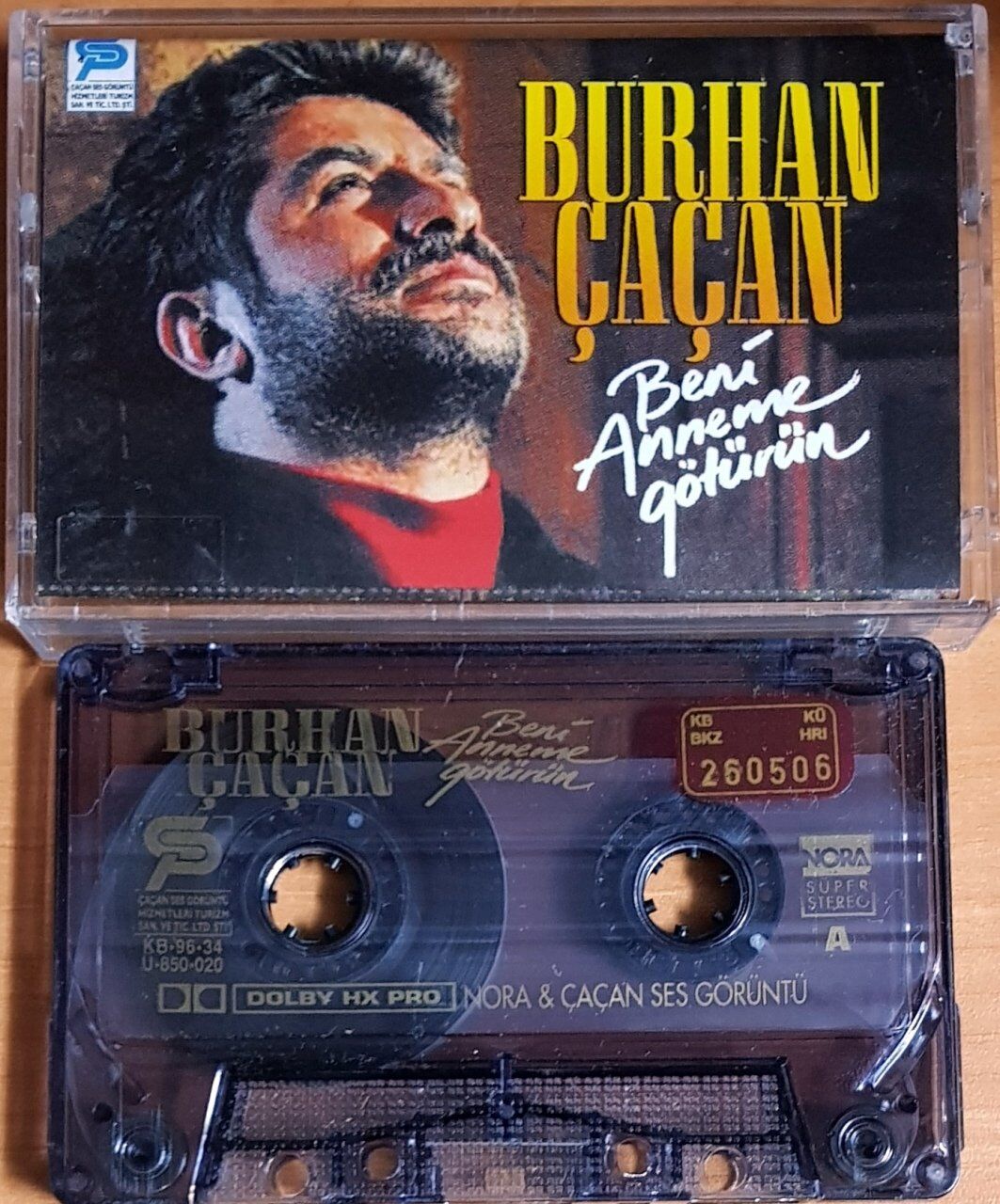 BURHAN ÇAÇAN - BENİ ANNEME GÖTÜRÜN (1996) - KASET 2.EL