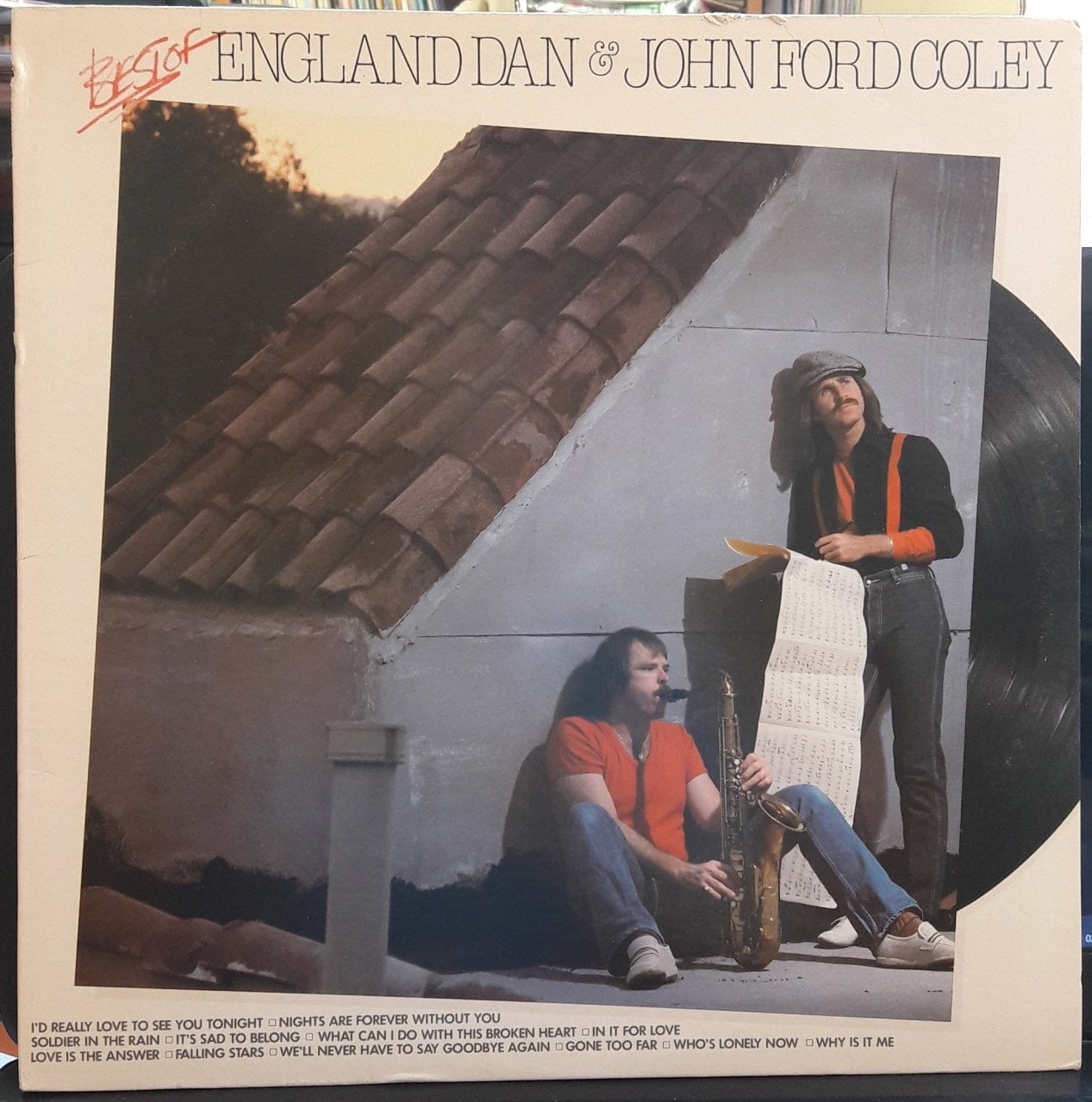 ENGLAND DAN & JOHN FORD COLEY - BEST OF (1979) - PLAK 2.EL