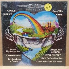 LET YOUR FEELINGS SHOW / KINKS, JOURNEY, KISS, CHEAP TRICK, GLADYS KNIGHT & THE PIPS (1981) - LP DÖNEM BASKISI SIFIR PLAK