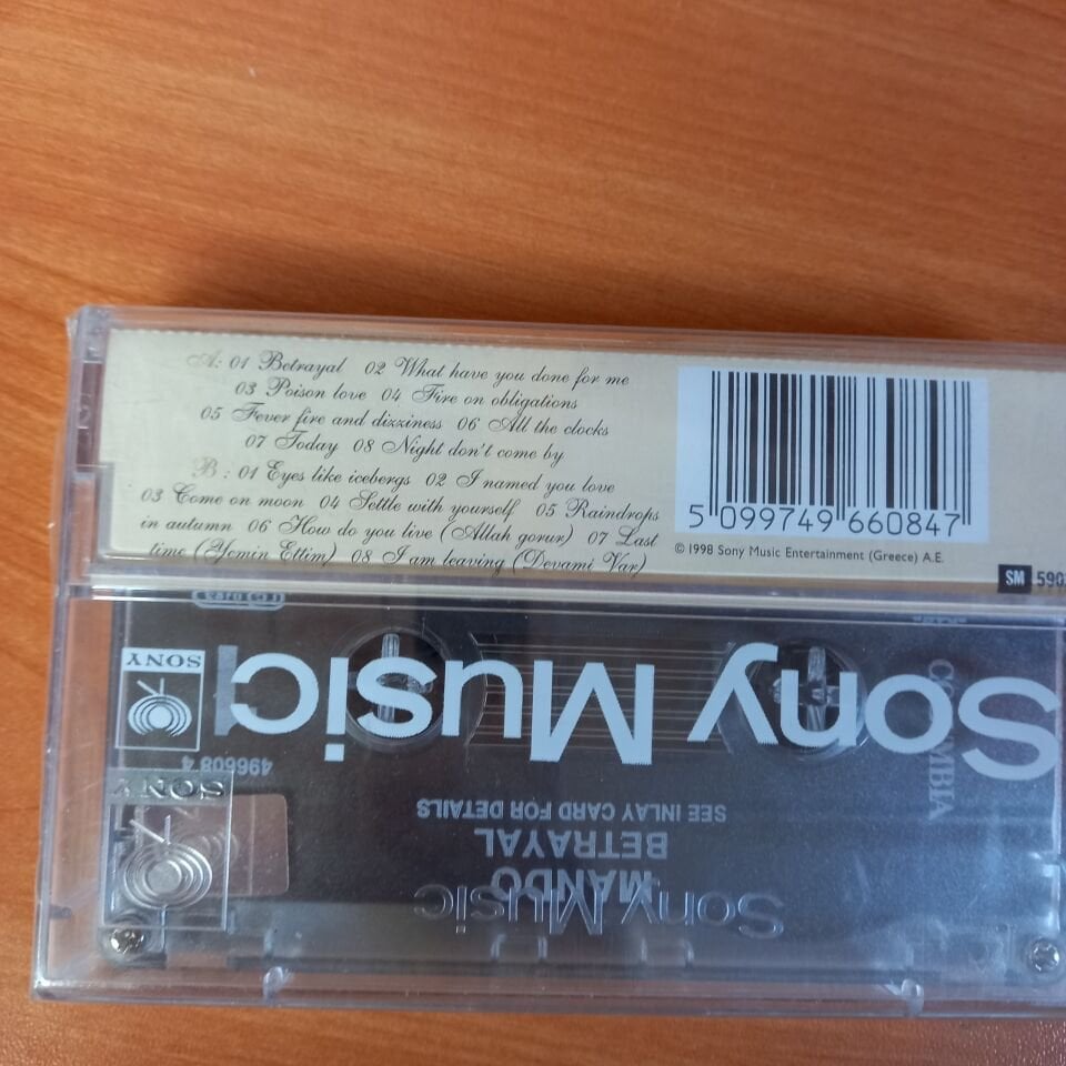 MANDO - BETRAYAL (1998) - KASET SIFIR