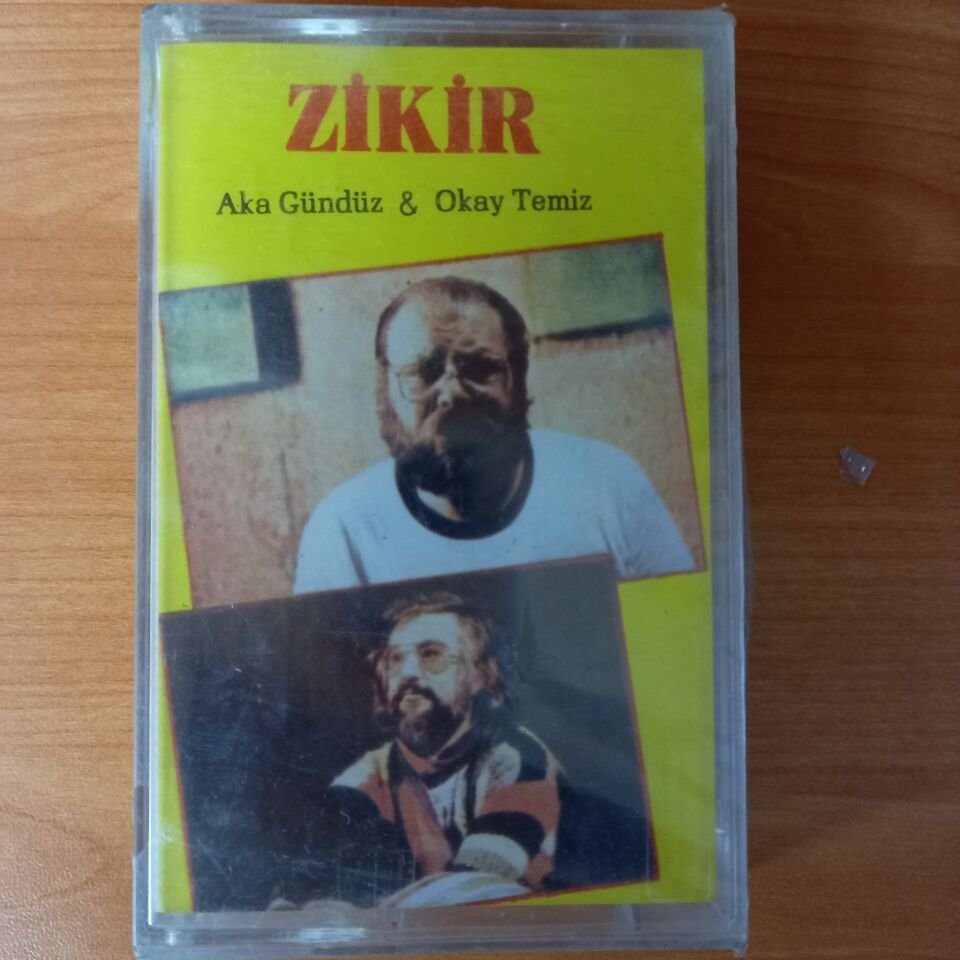 AKA GÜNDÜZ & OKAY TEMİZ - ZİKİR (1988) - KASET SIFIR