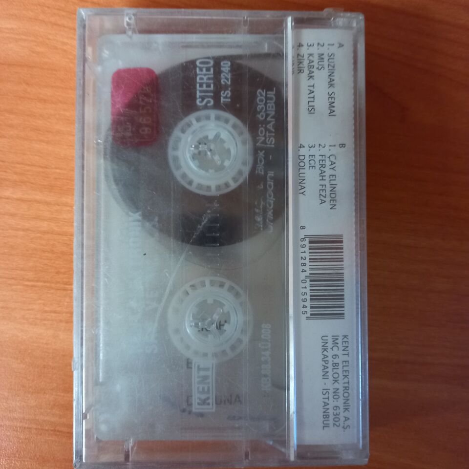 AKA GÜNDÜZ & OKAY TEMİZ - ZİKİR (1988) - KASET SIFIR
