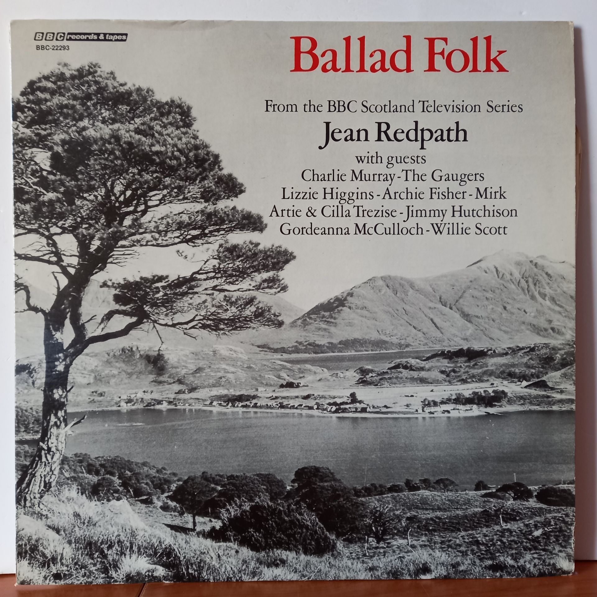 JEAN REDPATH – BALLAD FOLK / JEAN REDPATH WITH GUESTS (1977) - LP 2.EL PLAK