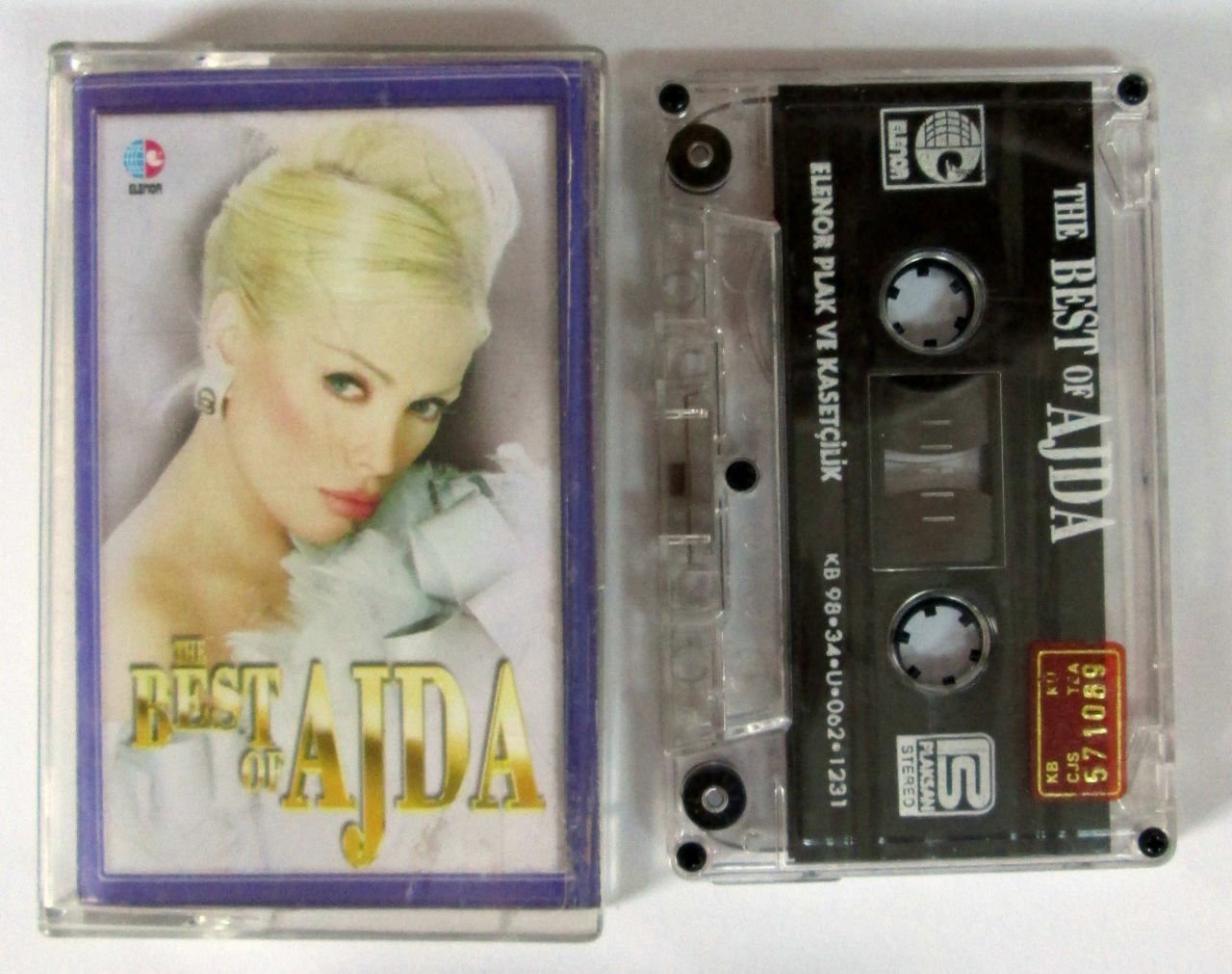 AJDA PEKKAN - Best of Ajda - 2.EL KASET