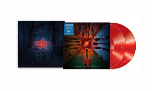 STRANGER THINGS 4 SOUNDTRACK - KATE BUSH, JOURNEY, METALLICA, TALKING HEADS,.. (2022) 2xLP TRANSPARENT RED VINYL + POSTER SIFIR PLAK