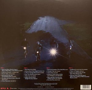 STRANGER THINGS 4 SOUNDTRACK - KATE BUSH, JOURNEY, METALLICA, TALKING HEADS,.. (2022) 2xLP TRANSPARENT RED VINYL + POSTER SIFIR PLAK
