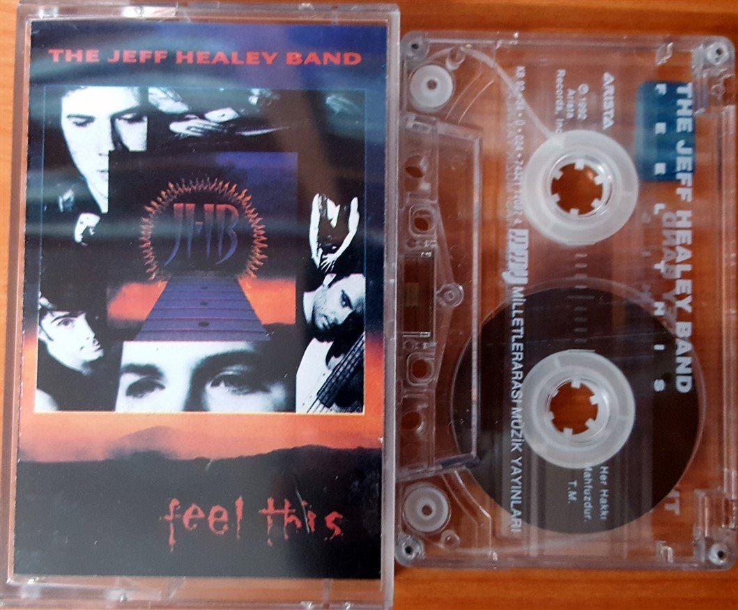 JEFF HEALEY BAND - FEEL THIS (1992) MMY CASSETTE MADE IN TURKEY ''USED''