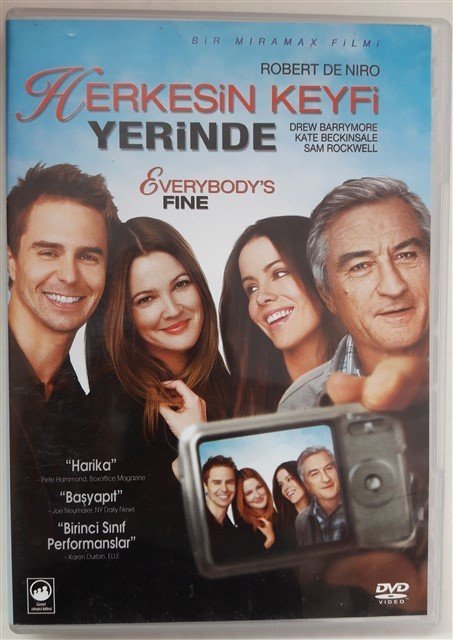 HERKESİN KEYFİ YERİNDE - EVERYBODY'S FINE - ROBERT DE NIRO - DREW BARRYMORE - KATE BECKINSALE - DVD 2.EL