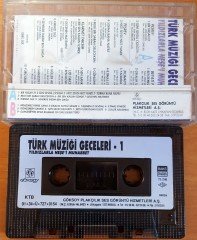TÜRK MÜZİĞİ GECELERİ - 1 / YILDIZLARLA NEŞE'İ MUHABBET / GÖKSOY PLAKÇILIK KASET 2.EL