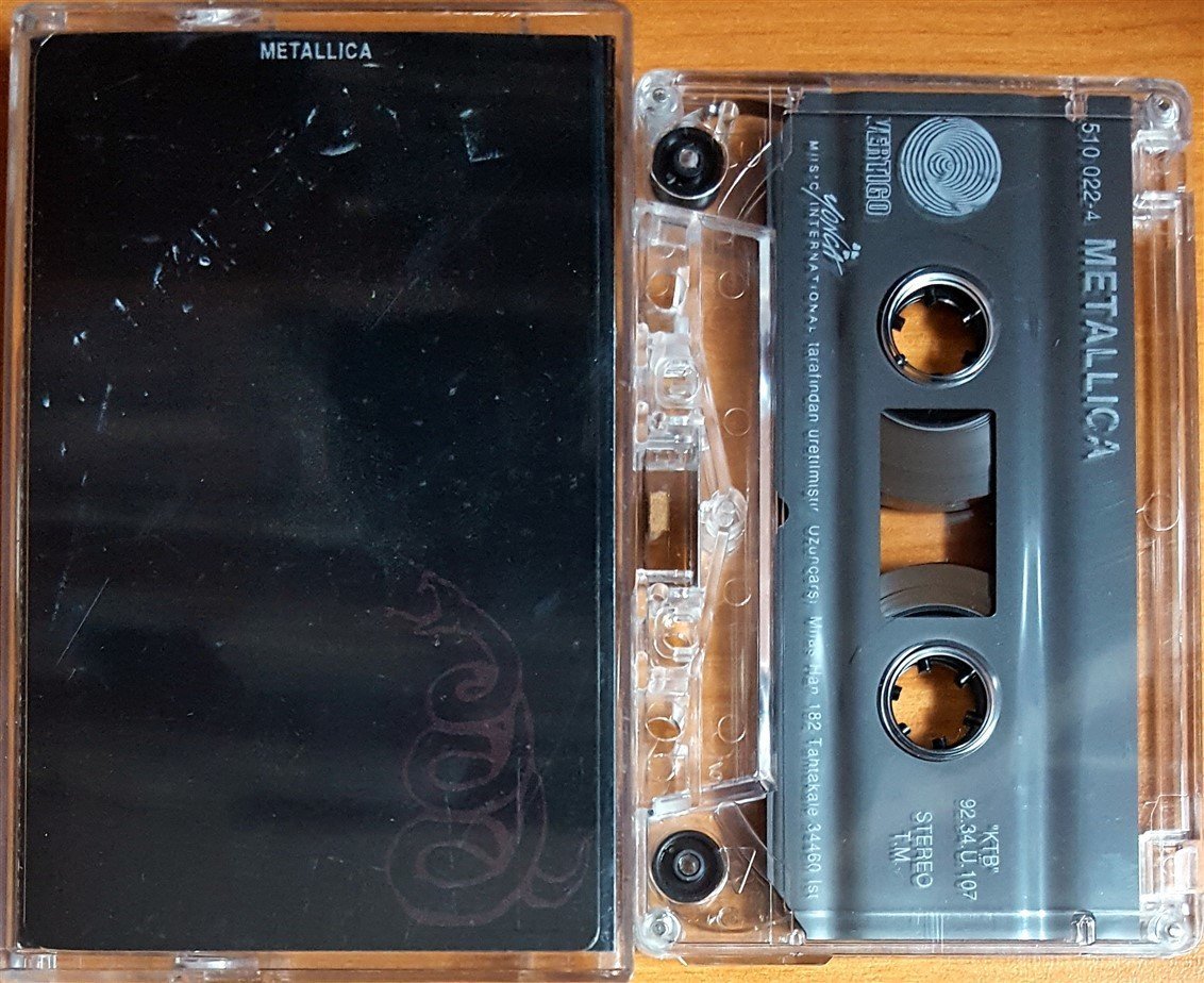 METALLICA - METALLICA (1992) YONCA KASET 2.EL