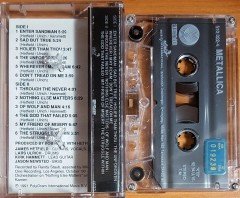 METALLICA - METALLICA (1992) YONCA KASET 2.EL