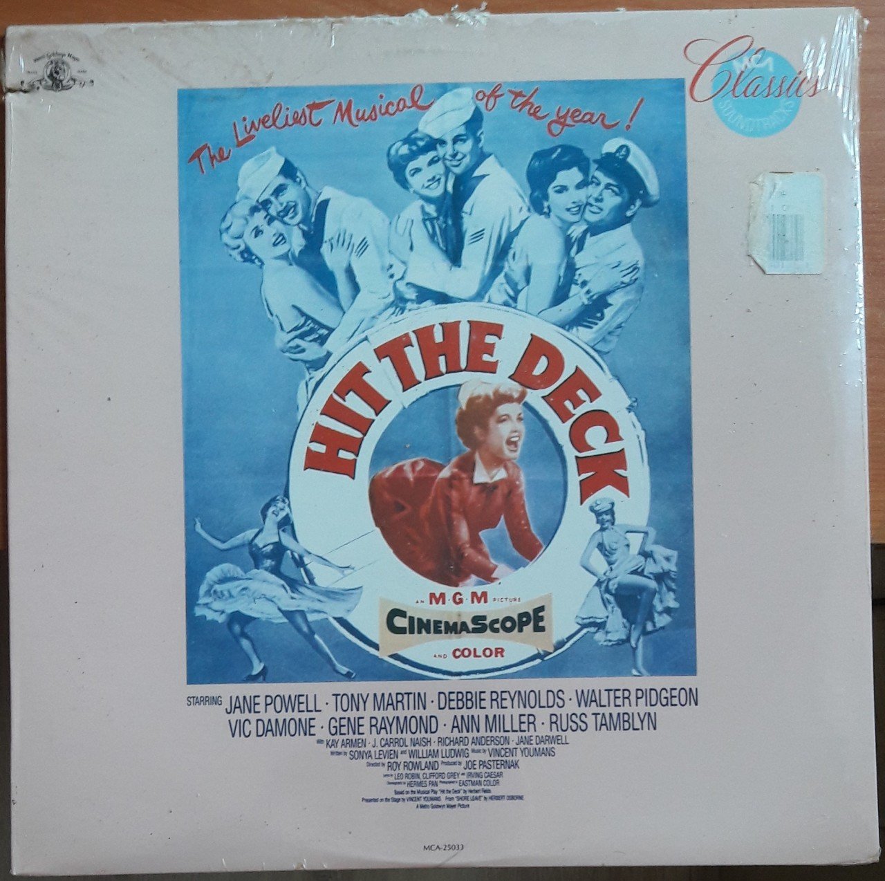 HIT THE DECK - SOUNDTRACK - DÖNEM BASKISI PLAK SIFIR
