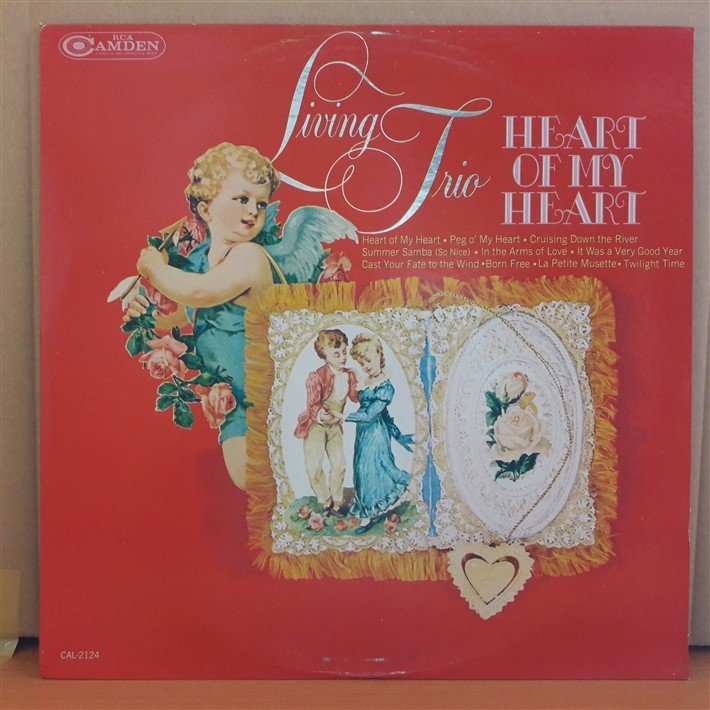 LIVING TRIO - HEART OF MY HEART (1967) - LP 2.EL PLAK