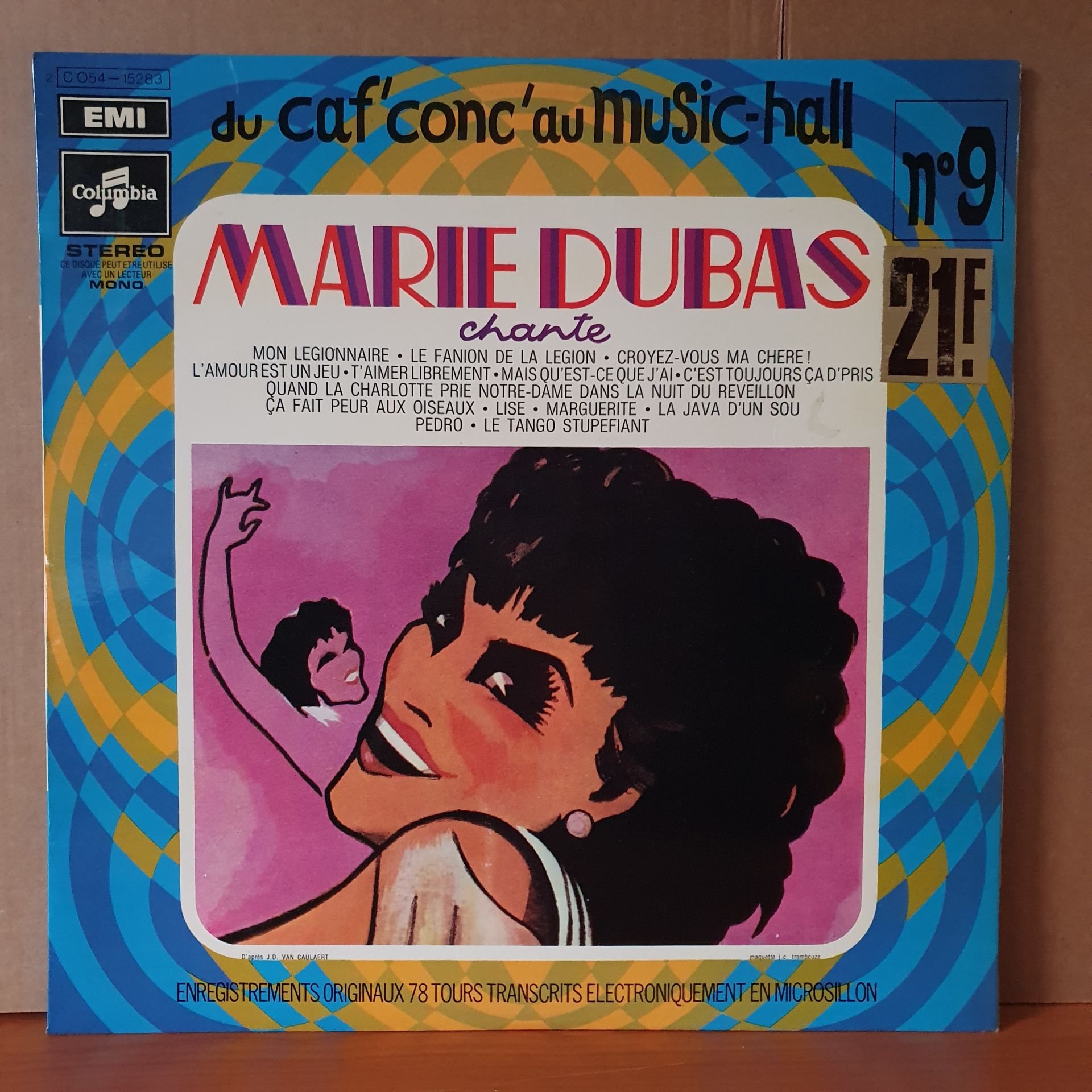 MARIE DUBAS - MARIE DUBAS CHANTE (1971) - LP 2.EL PLAK