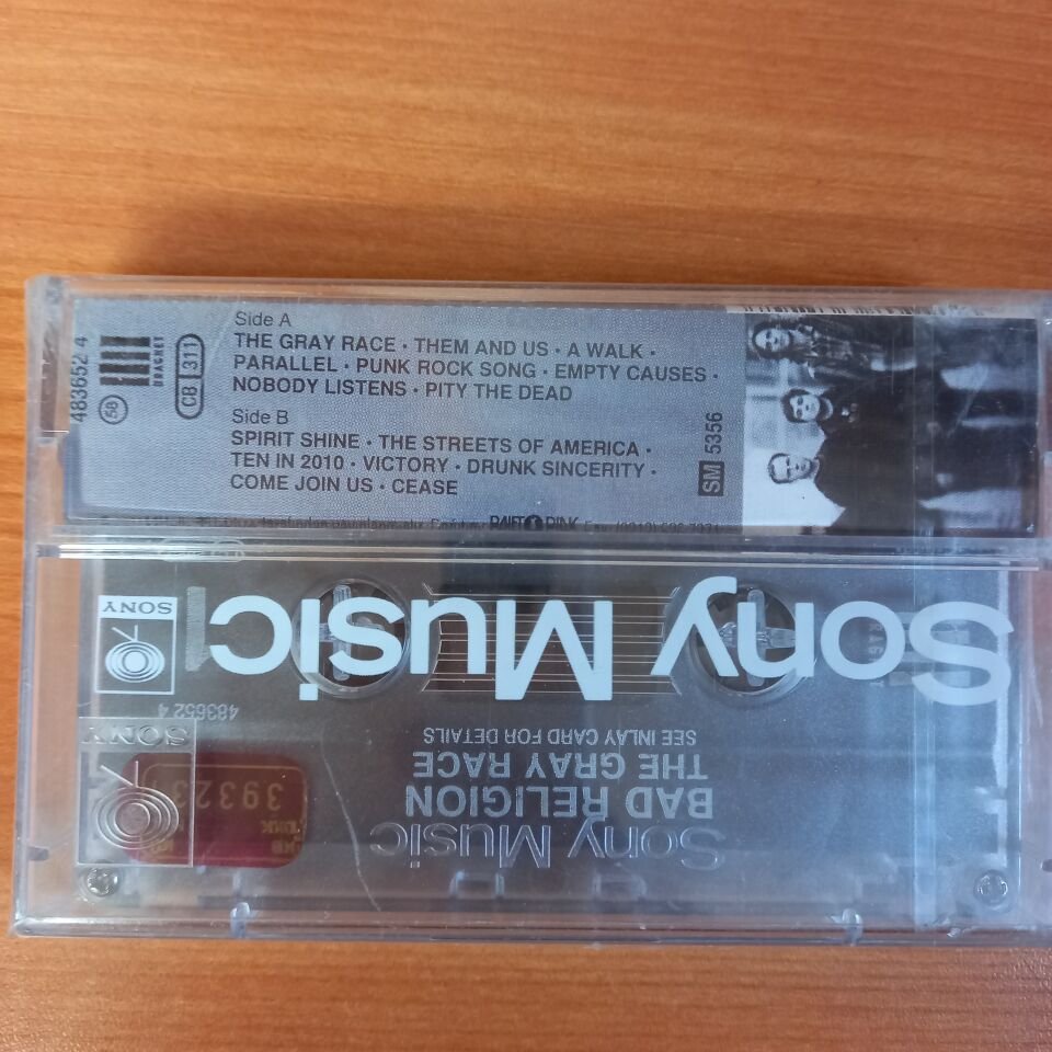 BAD RELIGION - THE GRAY RACE (1996) - KASET SIFIR