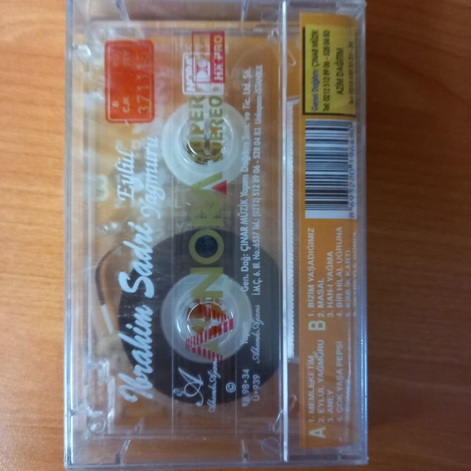 İBRAHİM SADRİ - EYLÜL YAĞMURU (1998) - KASET SIFIR