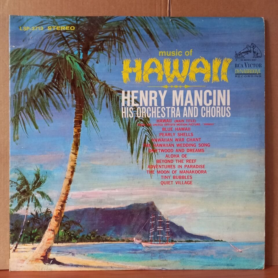 HENRY MANCINI, HIS ORCHESTRA AND CHORUS – MUSIC OF HAWAII (1966) - LP 2.EL PLAK