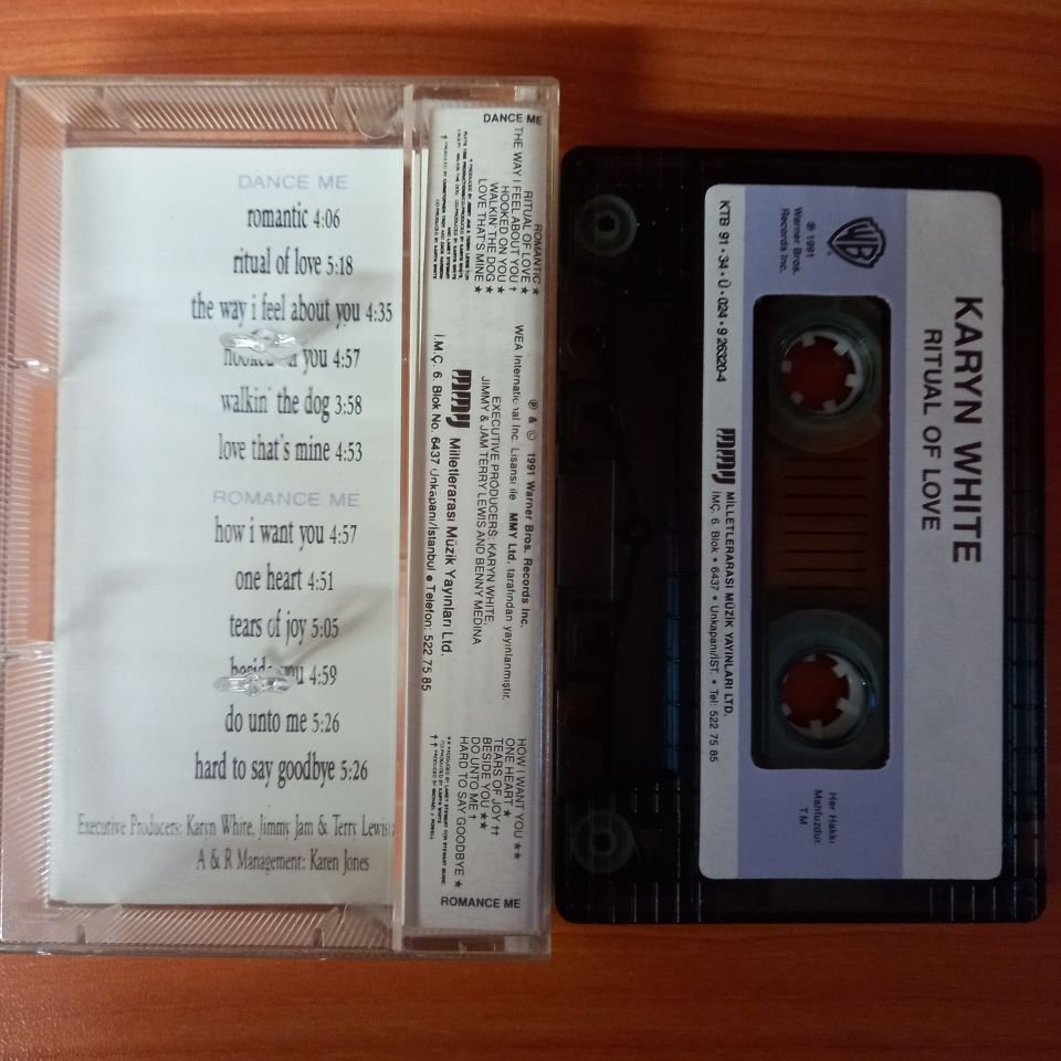 KARYN WHITE - RITUAL OF LOVE (1991) - KASET 2.EL