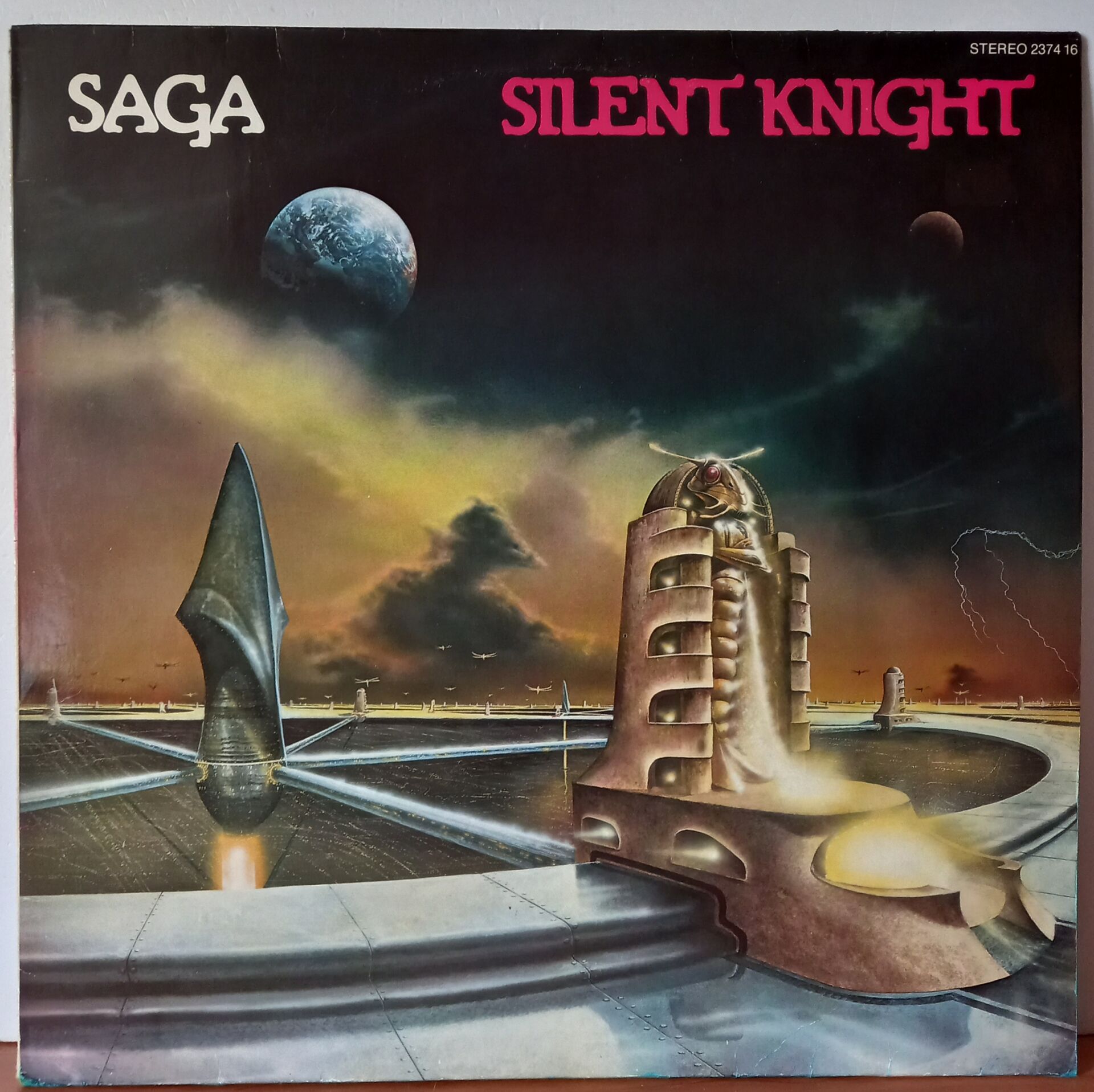 SAGA – SILENT KNIGHT (1980) - LP 2.EL PLAK