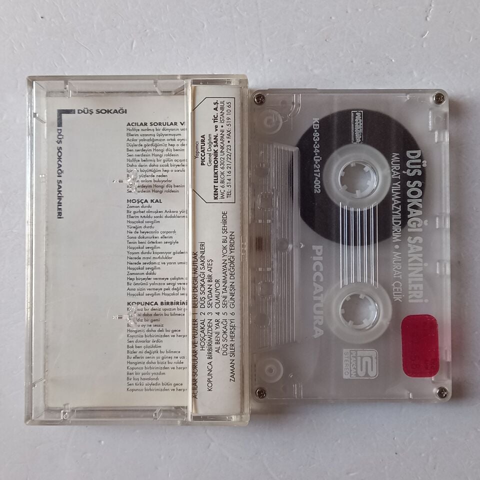 DÜŞ SOKAĞI SAKİNLERİ - DÜŞ SOKAĞI (1993) - KASET 2.EL