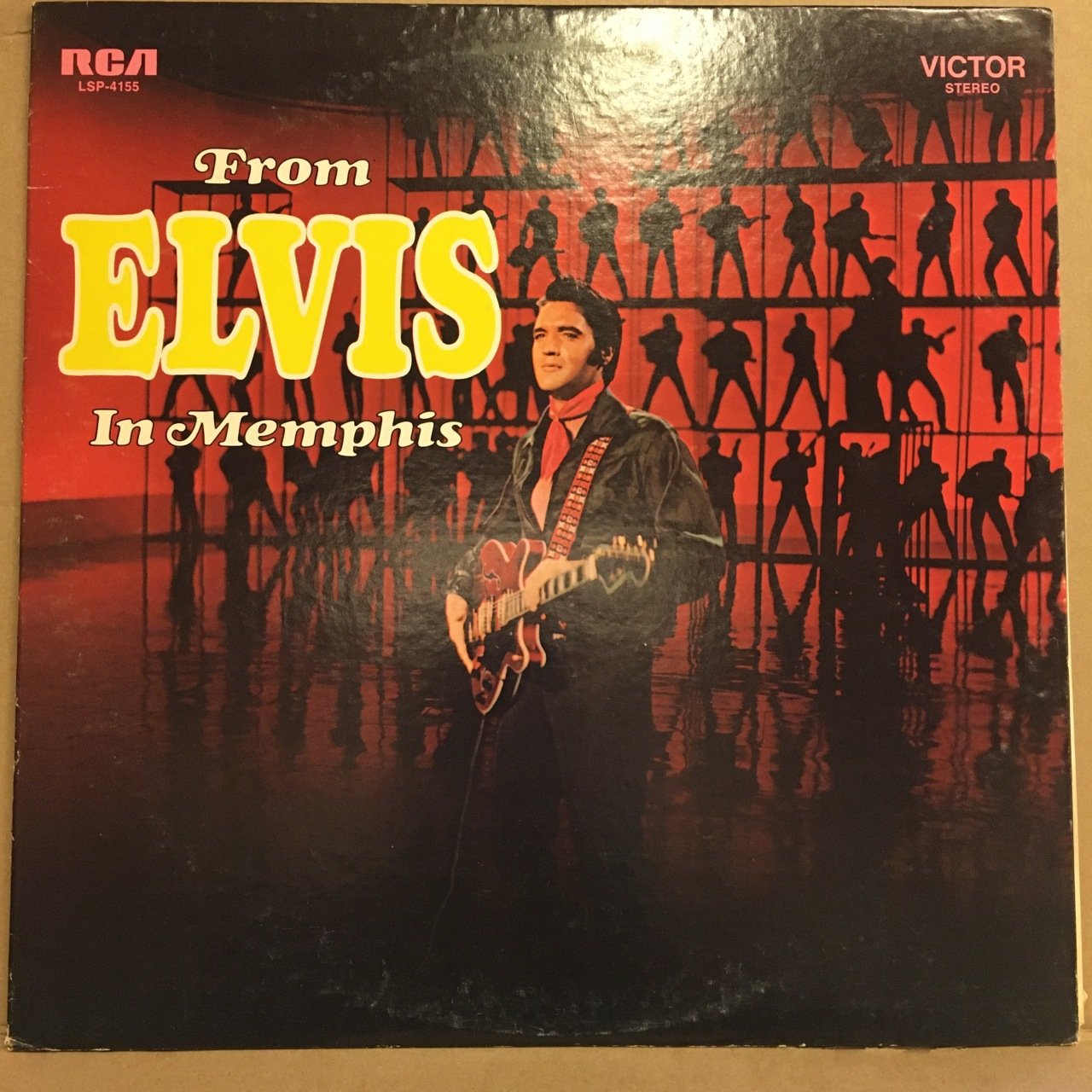 ELVIS PRESLEY - FROM ELVIS IN MEMPHIS (1969) 1976 REISSUE 2.EL PLAK