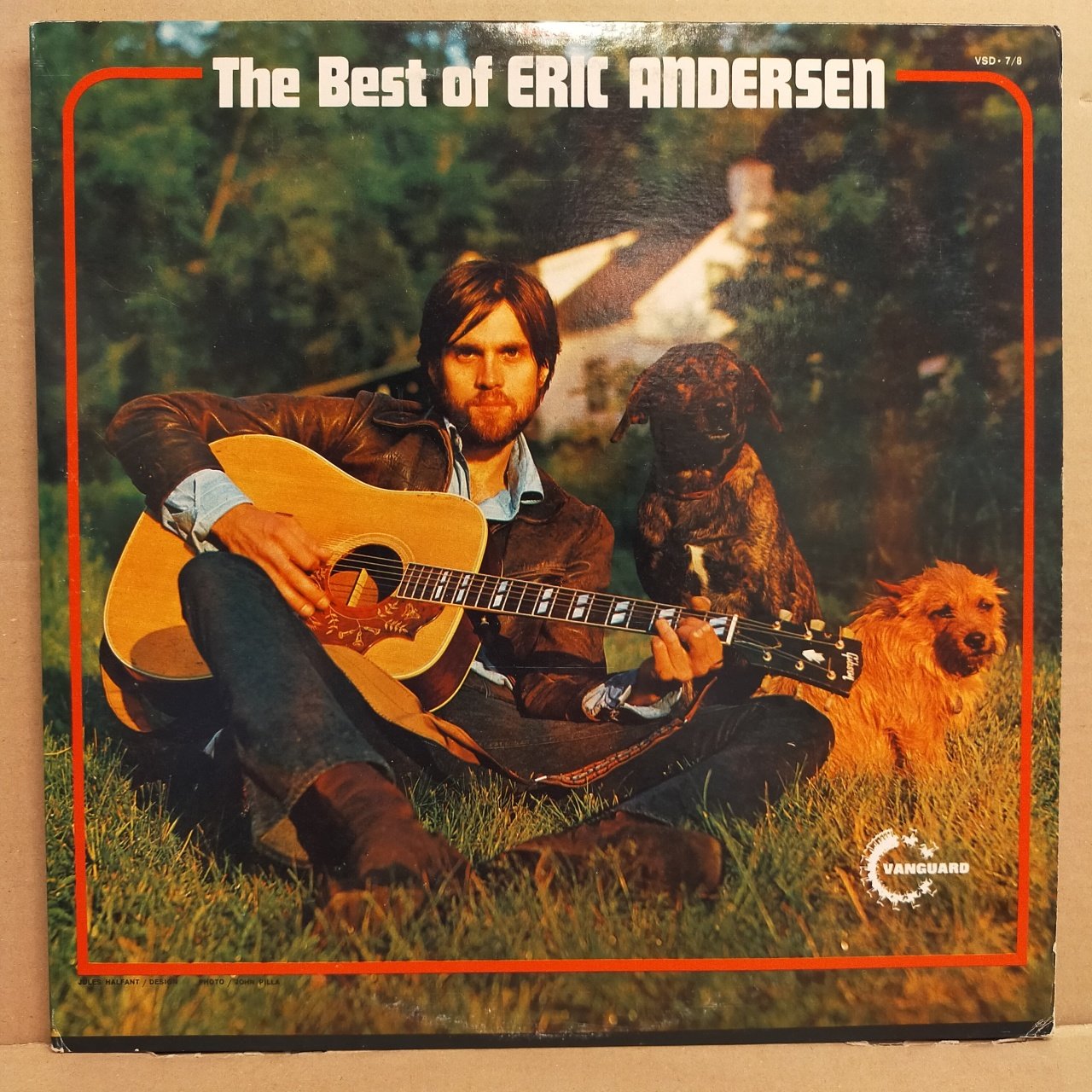 ERIC ANDERSEN - BEST OF (1970) - 2LP FOLK / SOFT ROCK 2.EL PLAK