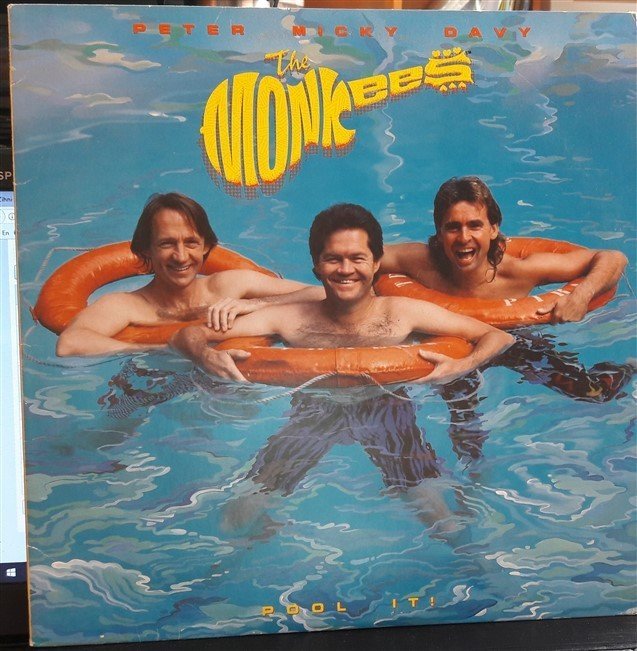 MONKEES - POOL IT! (1987) - PLAK 2.EL