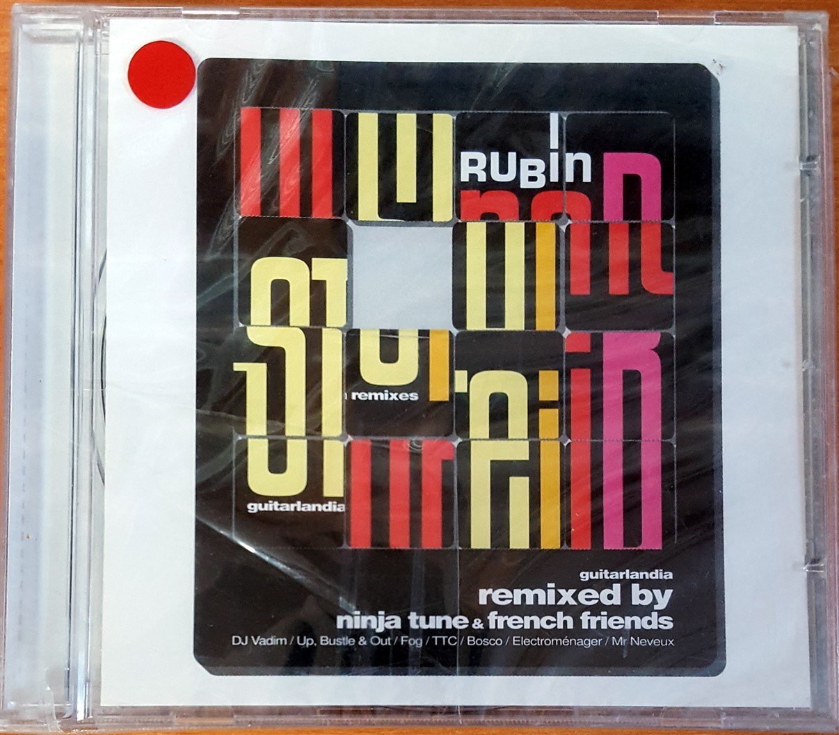 RUBIN STEINER GUITARLANDIA REMIXES (2002) DJ VADIM UP BUSTLE & OUT FOG CD EXPERIMENTAL DOWNTEMPO SIFIR