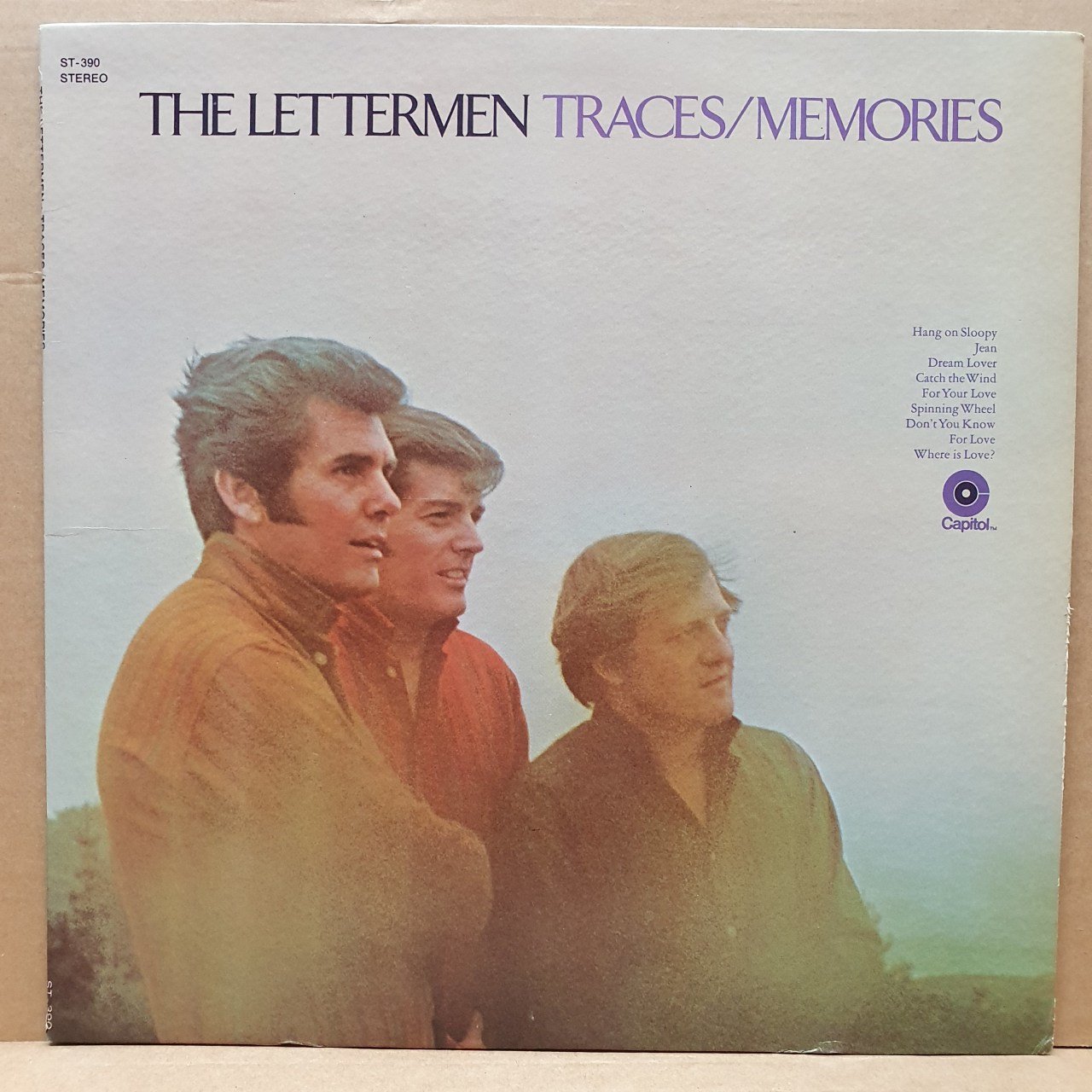 THE LETTERMEN - TRACES/MEMORIES (1969) - LP 2.EL PLAK