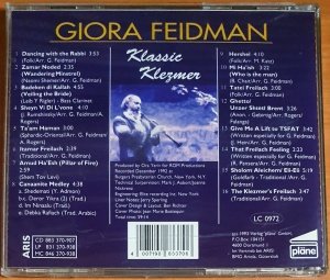 GIORA FEIDMAN - KLASSIC KLEZMER (1993) - CD 2.EL