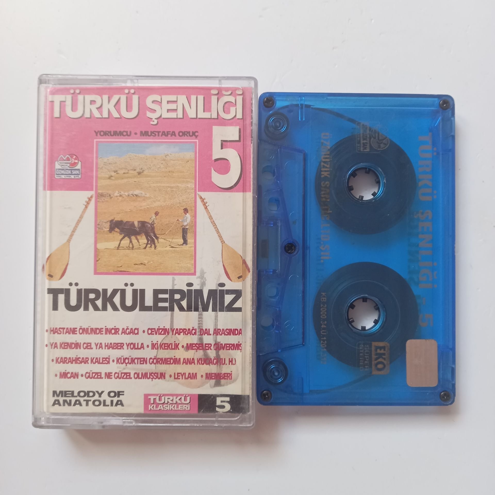 TÜRKÜ ŞENLİĞİ 5 / MELODY OF ANATOLIA (2000) - KASET 2.EL