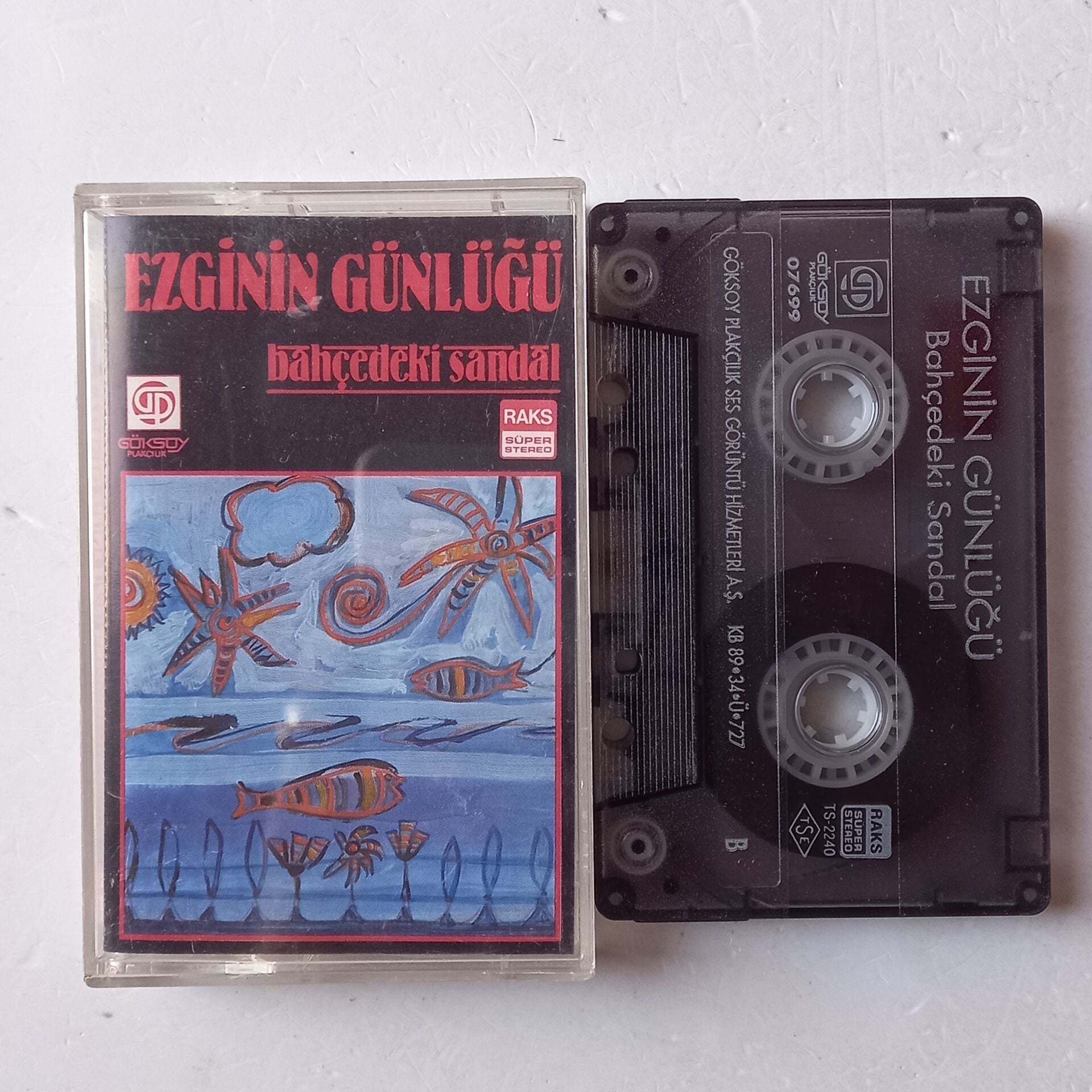 EZGİNİN GÜNLÜĞÜ - BAHÇEDEKİ SANDAL (1989) - KASET 2.EL