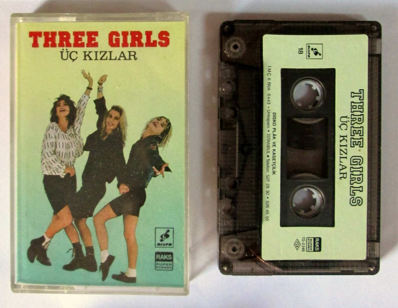 THREE GIRLS ÜÇ KIZLAR 2.EL KASET