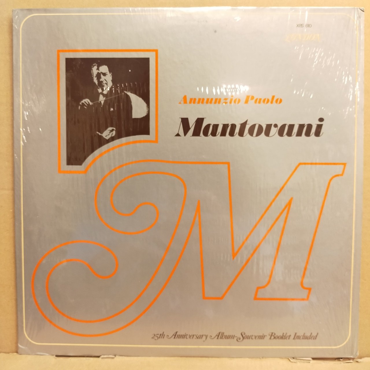 MANTOVANI & HIS ORCHESTRA - ANUNZIO PAOLO MANTOVANI (1972) - LP 2.EL PLAK