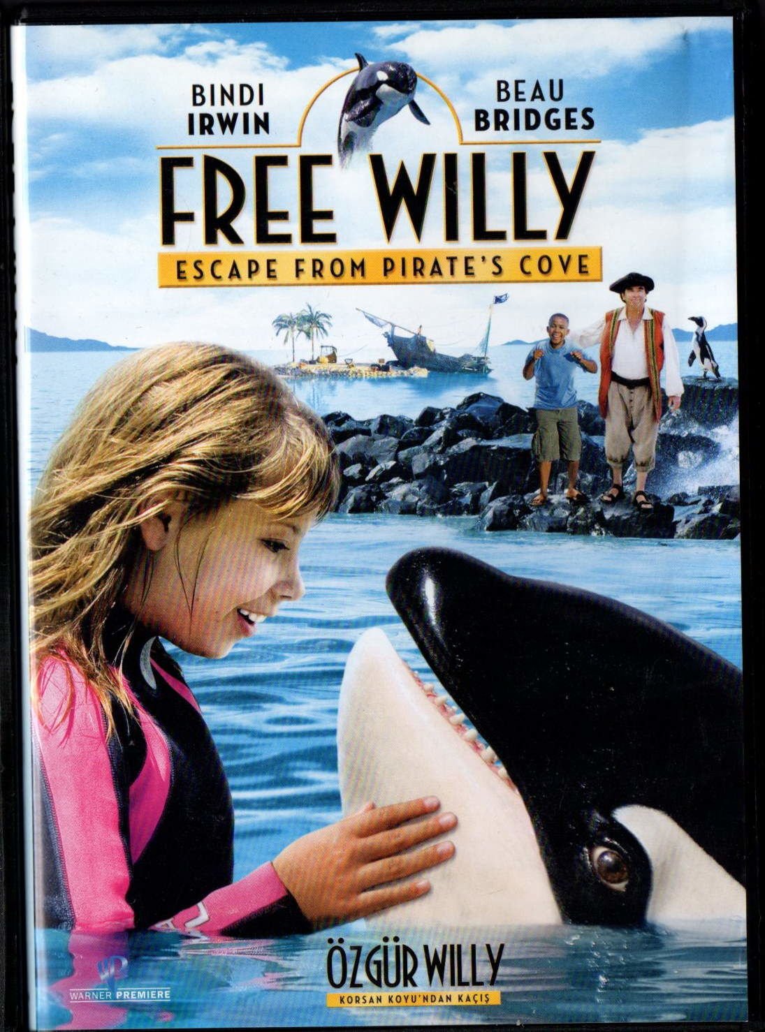 FREE WILLY ESCAPE FROM THE PIRATE'S COVE - ÖZGÜR WILLY KORSAN KOYU'NDAN KAÇIŞ - DVD 2.EL