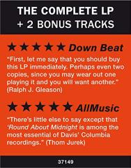 MILES DAVIS - ROUND ABOUT MIDNIGHT (1957) - LP 180GR 2020 EDITION SIFIR PLAK
