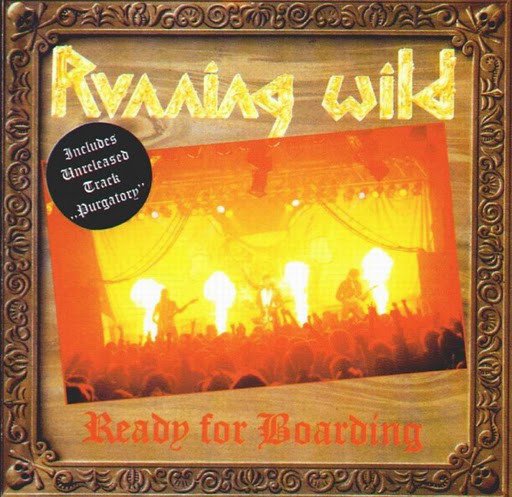 RUNNING WILD - READY FOR BOARDING (1988) - CD 1990 NOISE N 0108-3 2.EL