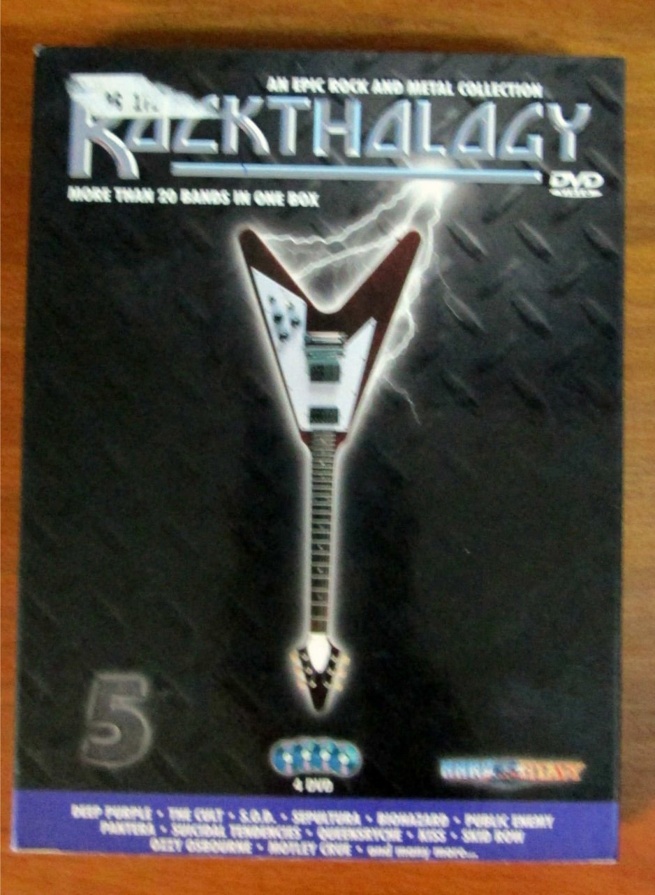 ROCKTHOLOGY 5 -  HARD 'N' HEAVY 4DVD 2.EL