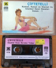ÇİFTETELLİ / KEMAN, KANUN VE KLARNET İLE İSTANBUL OYUN HAVALARI VOLUM:1 / ÖZKAN PLAK VE KASTÇİLİK KASET 2.EL