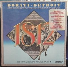 TCHAIKOVSKY: 1812, CAPRICCIO ITALIEN, DETROIT SYMPHONY ORCHESTRA, ANTAL DORATI (1978) - PLAK SIFIR