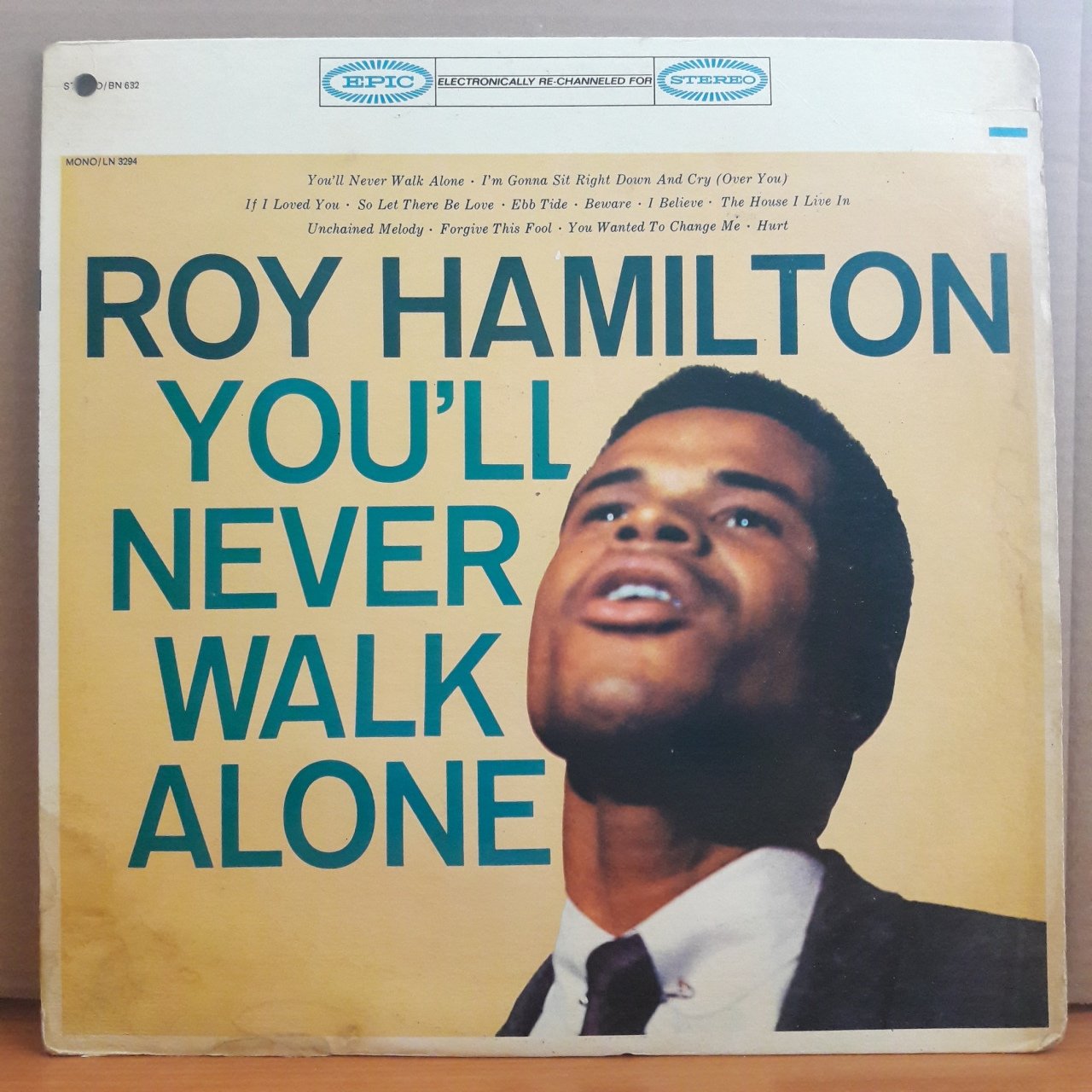 ROY HAMILTON - YOU'LL NEVER WALK ALONE - LP 2.EL PLAK